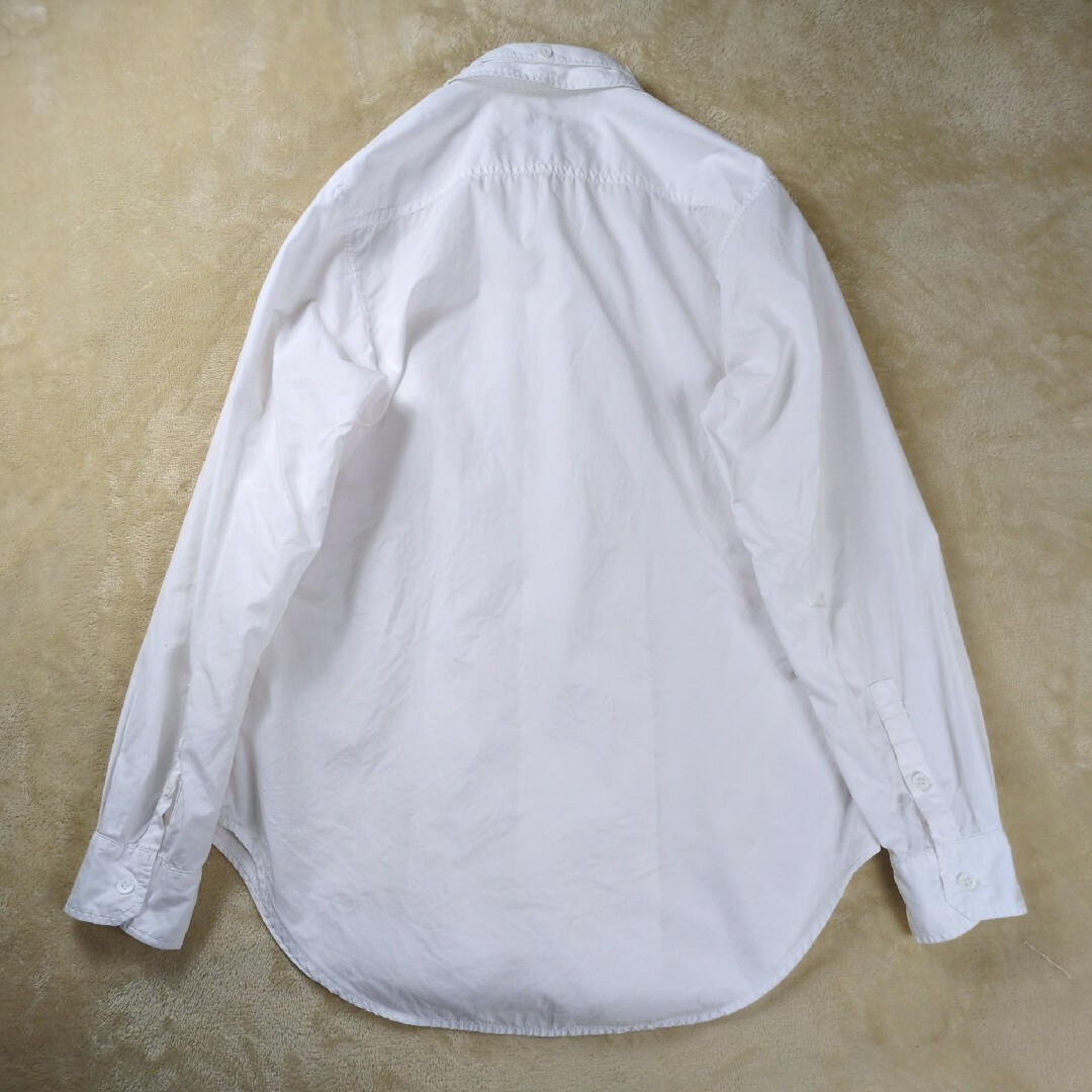 希少】ヨウジヤマモトプールオム 19AW 二枚襟 多釦 環縫いシャツ 希少】ヨウジヤマモトプールオム 19AW 二枚襟 多釦 環縫いシャツ