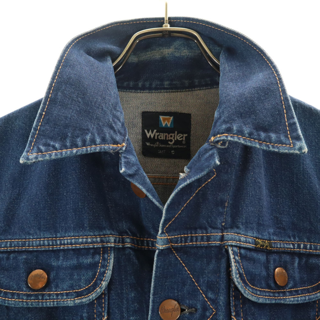 Wrangler - ラングラー オールド デニムジャケット S インディゴ Wrangler - ラングラー オールド デニムジャケット S インディゴ