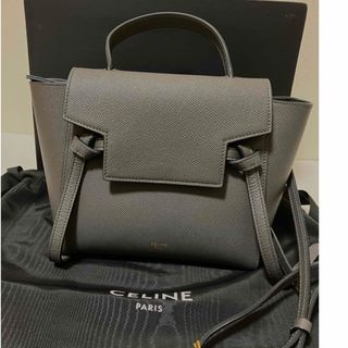 CELINE - 専用♡超美品☆セリーヌ ベルトバッグ ナノショルダー CELINE - 専用♡超美品☆セリーヌ ベルトバッグ ナノショルダー