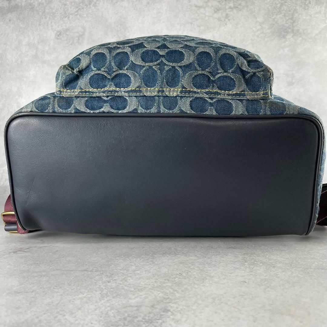 COACH - コーチ チャーター シグネチャー デニム バックパック COACH - コーチ チャーター シグネチャー デニム バックパック