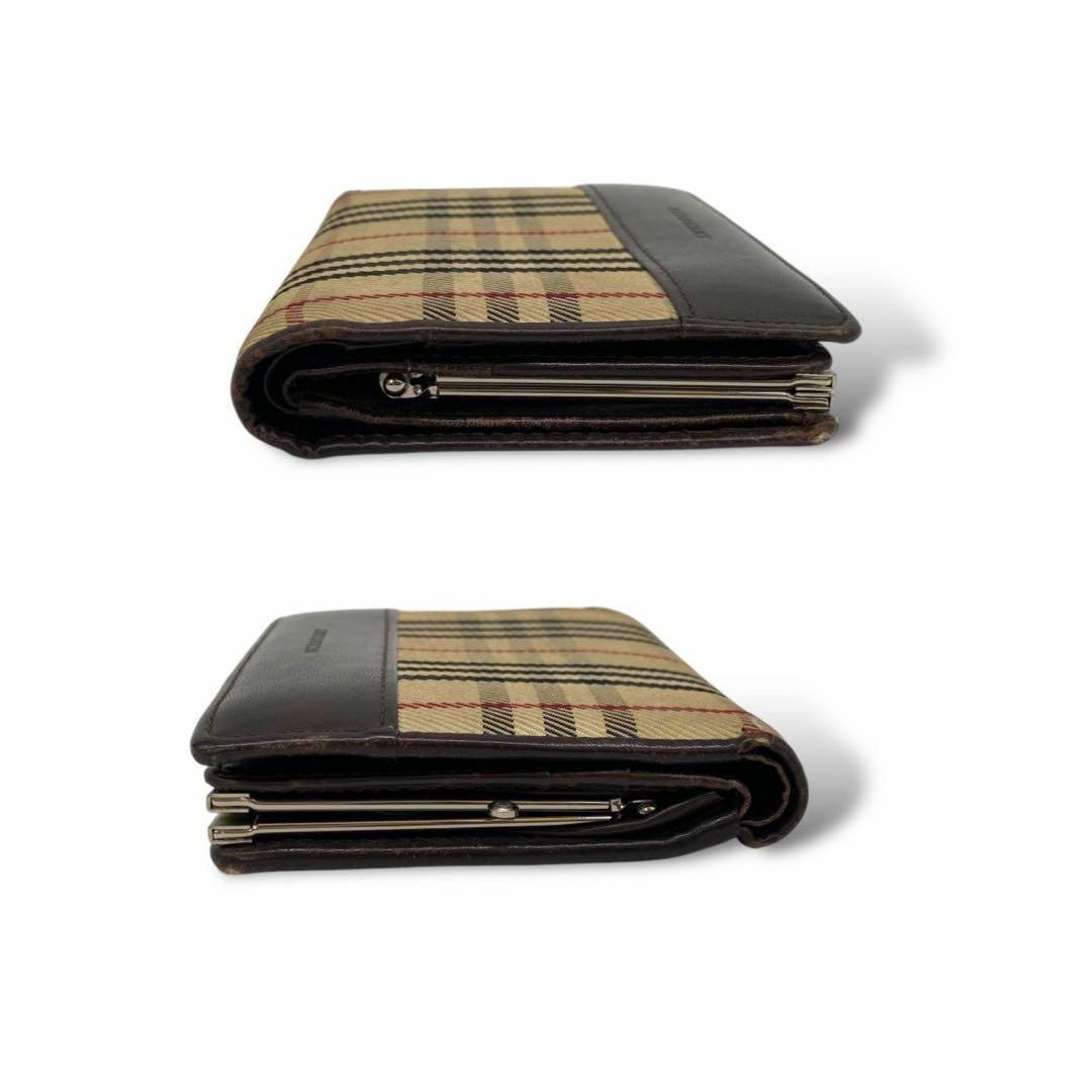 Burberry バーバリー 折り財布 ノバチェック レザー ベージュ Burberry バーバリー 折り財布 ノバチェック レザー ベージュ