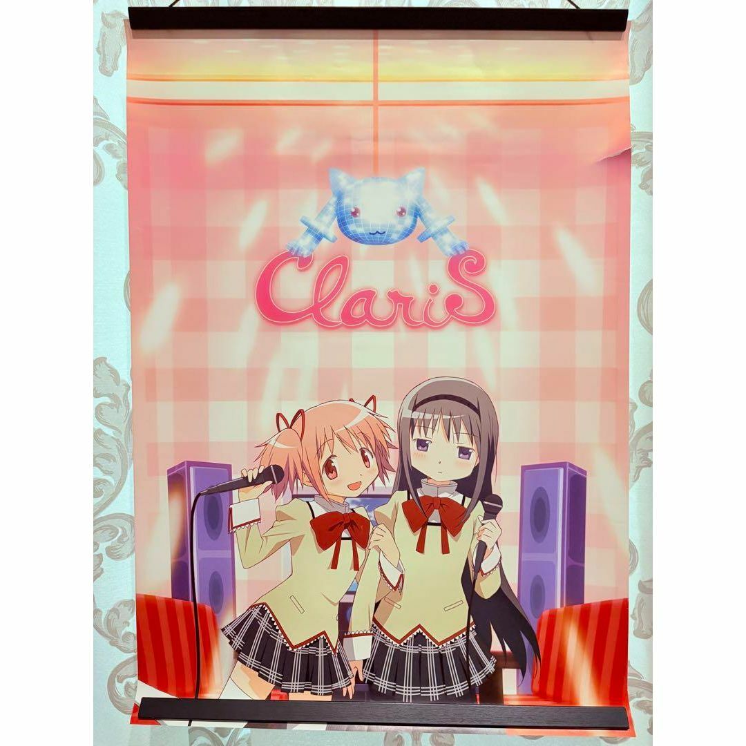 魔法少女まどか☆マギカ ClariS コネクト 特典 非売品 ポスター エンタメ/ホビーのおもちゃ/ぬいぐるみ(キャラクターグッズ)の商品写真