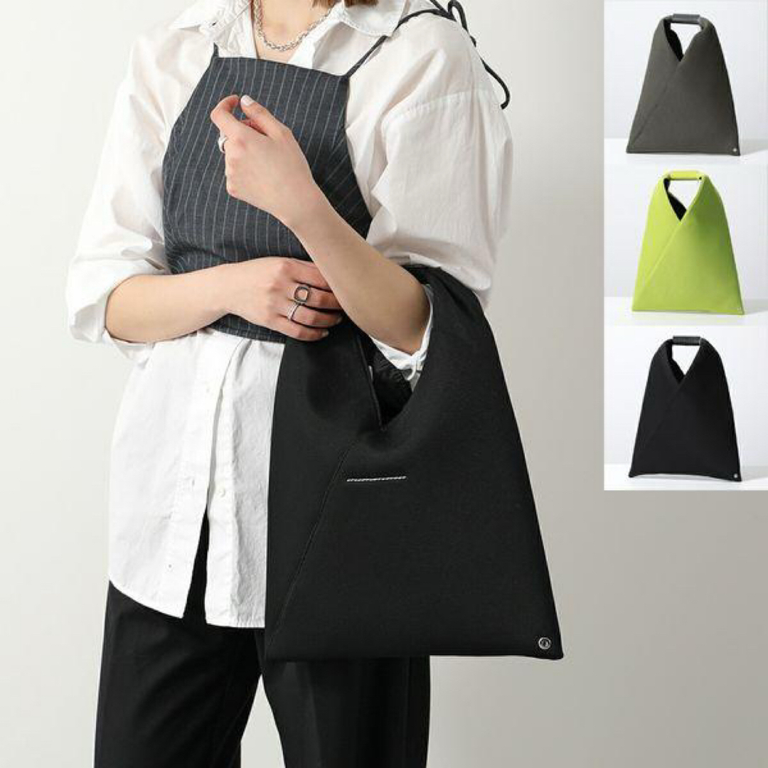 MM6 MAISON MARGIELA メゾンマルジェラ トートバッグ 黒 MM6 MAISON MARGIELA メゾンマルジェラ トートバッグ 黒