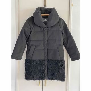 GRACE CONTINENTAL - ダイアグラム ダウンコート サイズ36 S 黒 GRACE CONTINENTAL - ダイアグラム ダウンコート サイズ36 S 黒