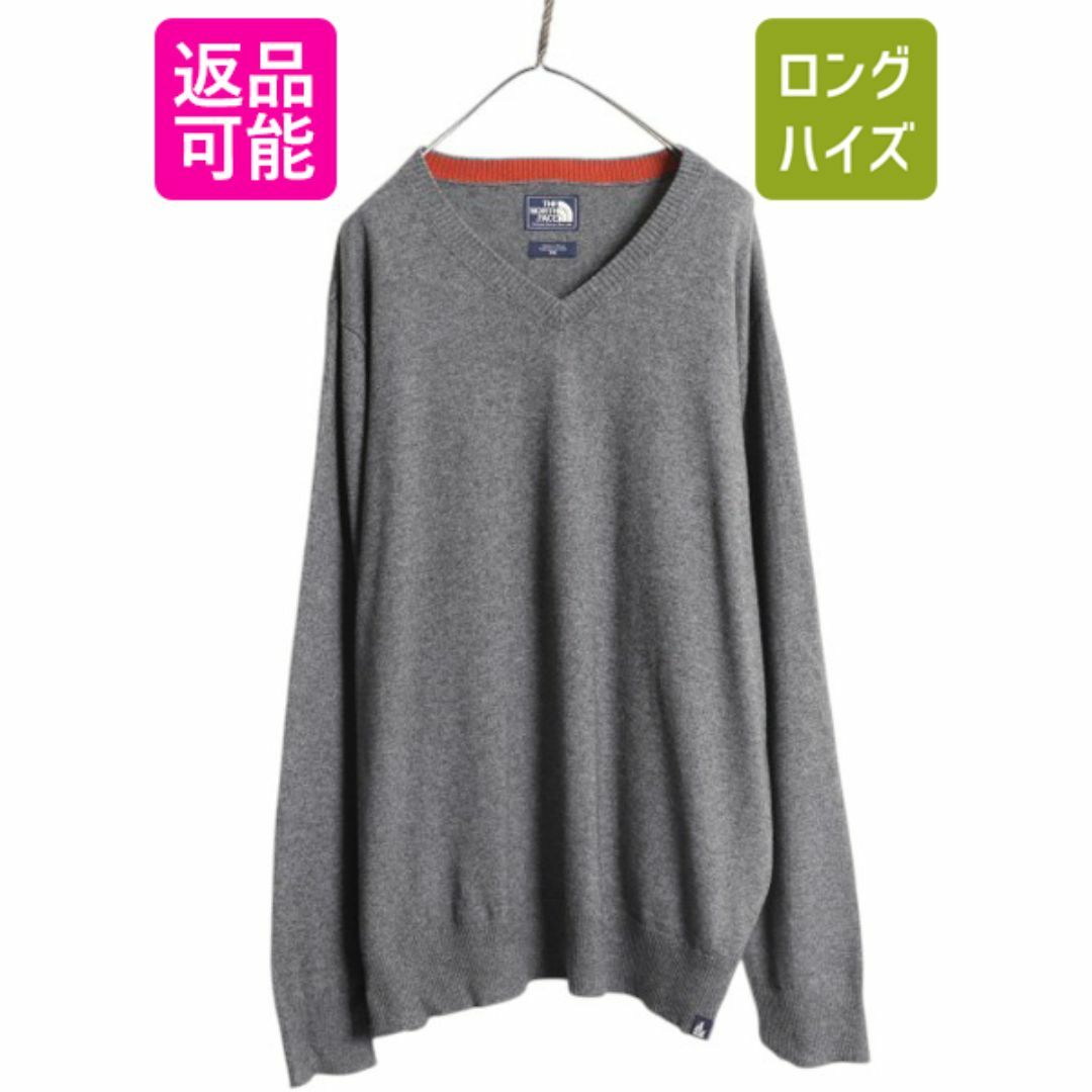 【再入荷!】 US企画 ノースフェイス ニット セーター メンズ XXL / 古着 The その他