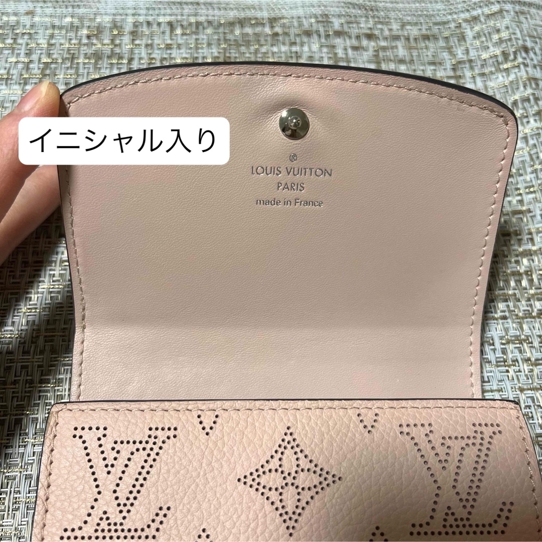 ルイヴィトン コンパクト財布 ピンク イニシャル入り ルイヴィトン コンパクト財布 ピンク イニシャル入り