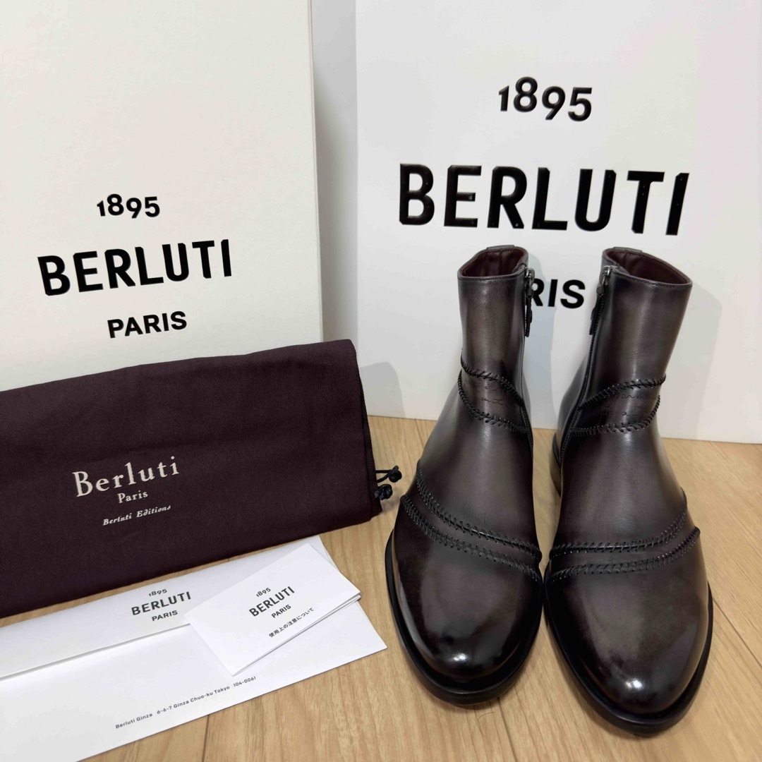 BERLUTI - 最新作 定価47.7万円 ベルルッティ ラピエセルプリゼ BERLUTI - 最新作 定価47.7万円 ベルルッティ ラピエセルプリゼ