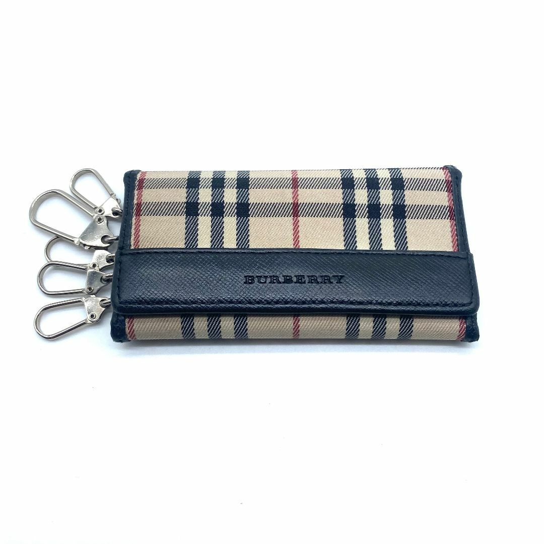Burberry Key Case バーバリー 5連キーケース ノバチェック キー Burberry Key Case バーバリー 5連キーケース ノバチェック キー