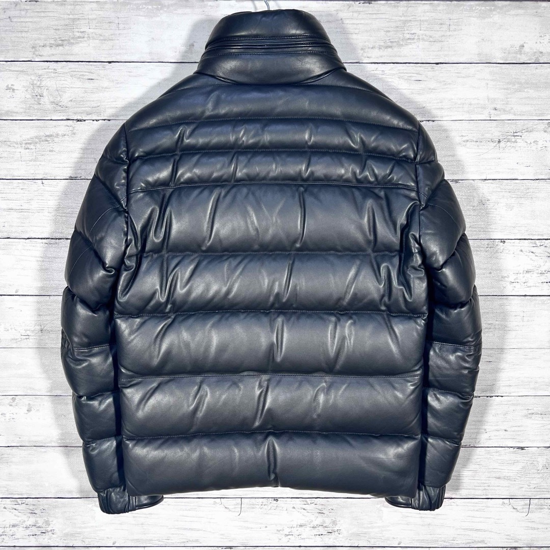 MONCLER - 『キムタク着』 モンクレール レザーダウンジャケット MONCLER - 『キムタク着』 モンクレール レザーダウンジャケット