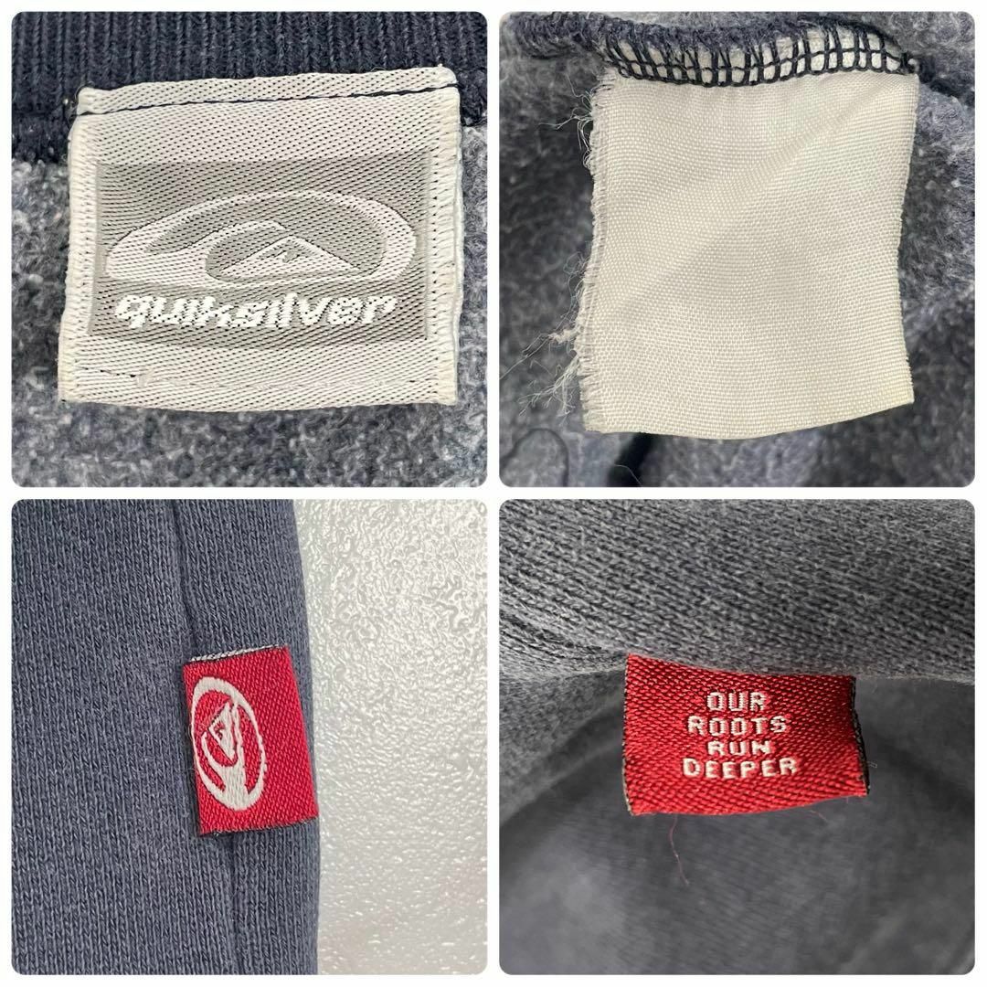QUIKSILVER - 90sヴィンテージ quiksilver フェードスウェット