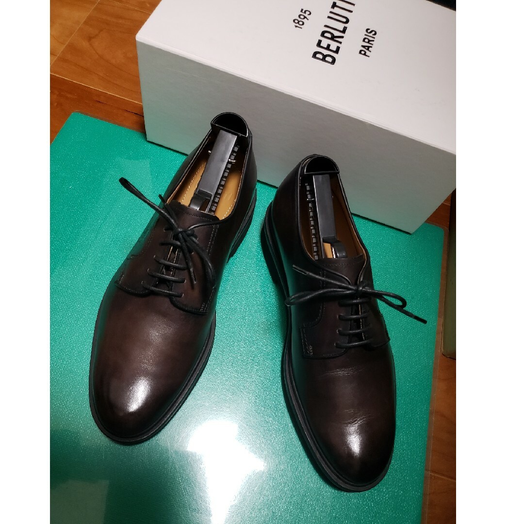 BERLUTI - 【極美品】Berluti アプロム ベルガモ スクリット BERLUTI - 【極美品】Berluti アプロム ベルガモ スクリット