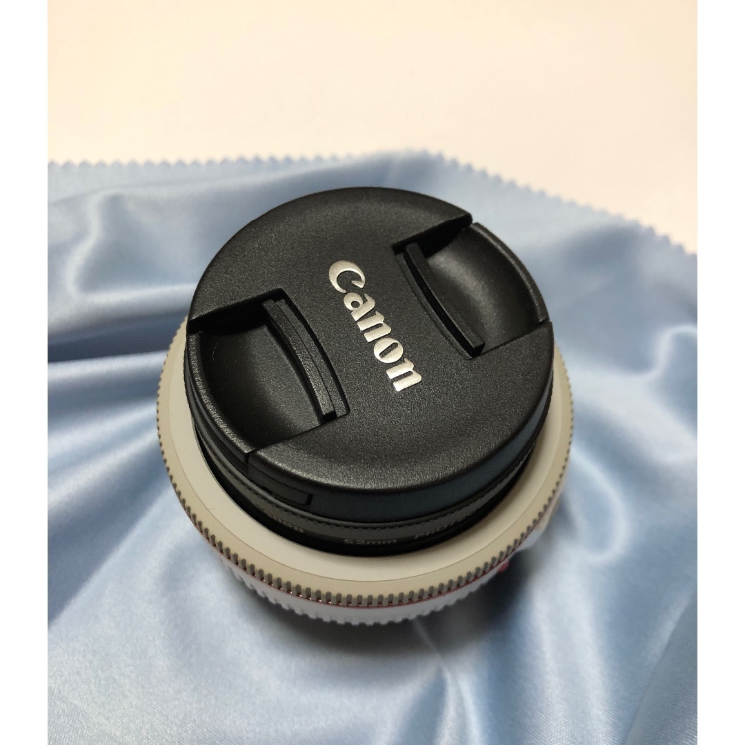 Canon - 極美品 Canon EF 40mm E2.8 STM White 単焦点レンズ