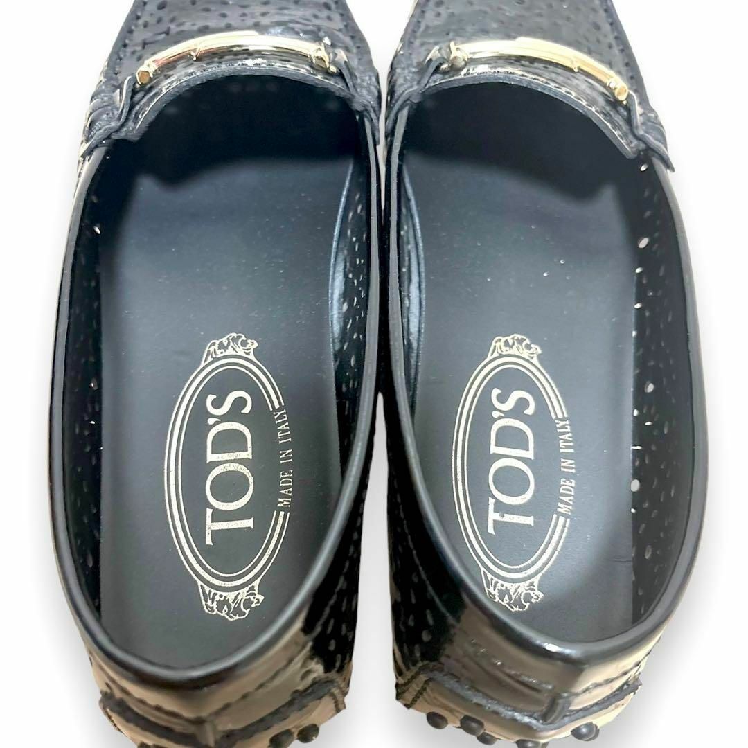 TOD'S - 美品☆トッズ ローファー ダブルT タイムレス 黒 TOD'S - 美品☆トッズ ローファー ダブルT タイムレス 黒
