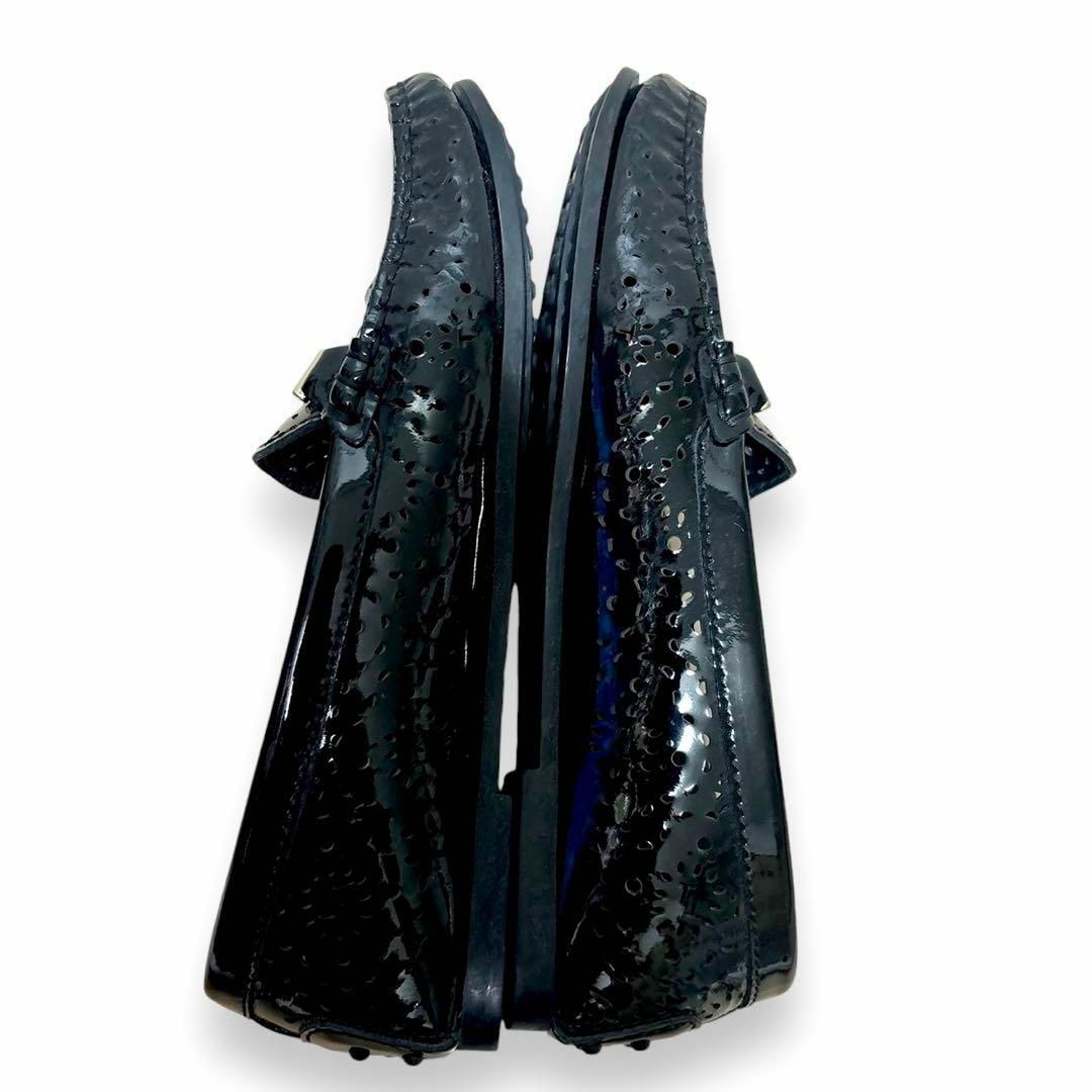 TOD'S - 美品☆トッズ ローファー ダブルT タイムレス 黒 TOD'S - 美品☆トッズ ローファー ダブルT タイムレス 黒
