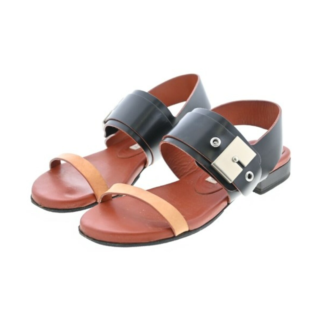 Acne Studios - Acne Studios サンダル EU37(23.5cm位) 黒x Acne Studios - Acne Studios サンダル EU37(23.5cm位) 黒x