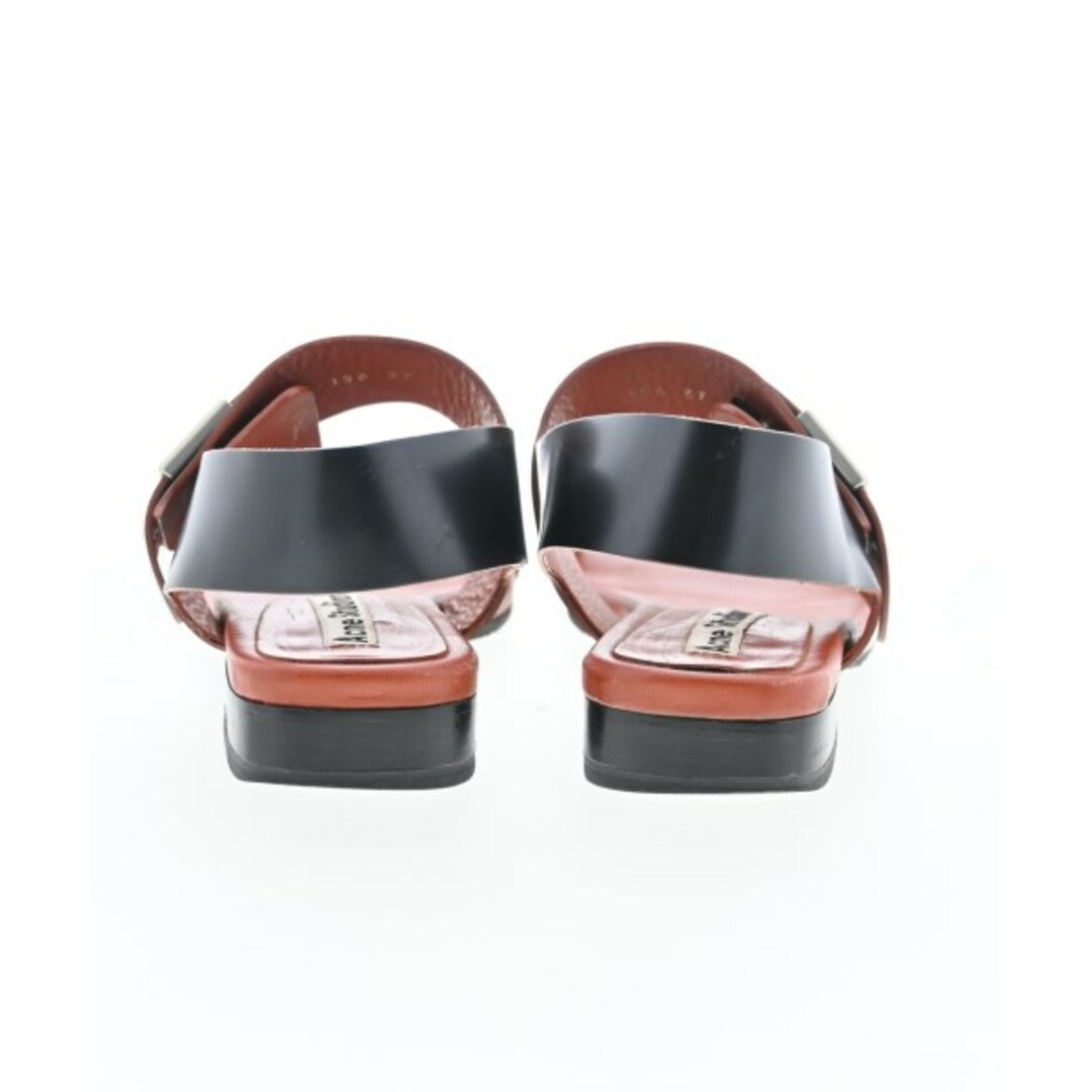 Acne Studios - Acne Studios サンダル EU37(23.5cm位) 黒x Acne Studios - Acne Studios サンダル EU37(23.5cm位) 黒x