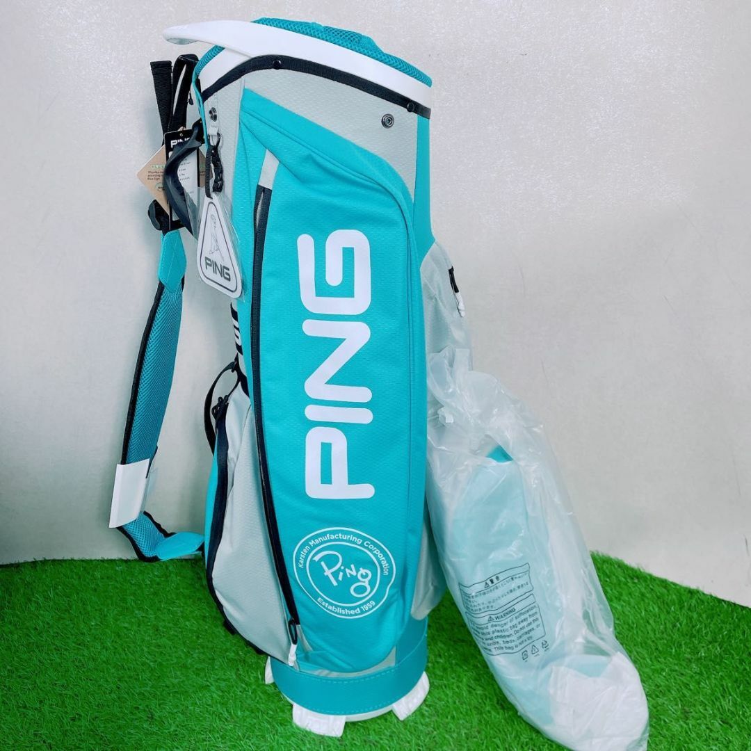PING ピン キャディバッグ ゴルフ ブルー CB-P225 NTE59 PING ピン キャディバッグ ゴルフ ブルー CB-P225 NTE59