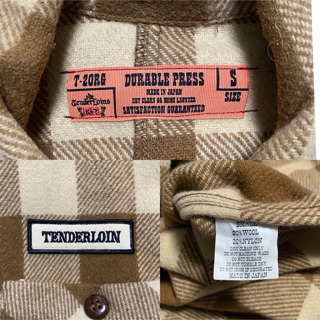 TENDERLOIN - Sサイズ テンダーロイン バッファロー ジャケット TENDERLOIN - Sサイズ テンダーロイン バッファロー ジャケット