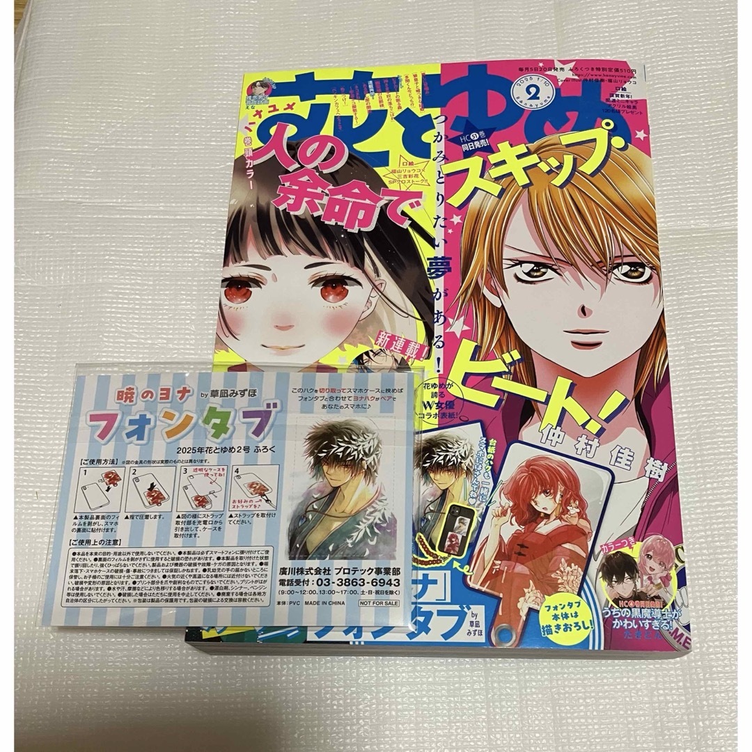 白泉社 - 花とゆめ 2025年2号 付録付きの通販 by fumina237's