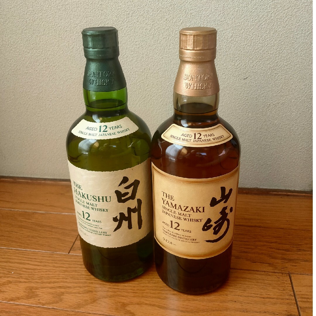 サントリー - 山崎12年 白州12年 700ml 2本セットの通販 by でで's shop|サントリーならラクマ サントリー - 山崎12年 白州12年 700ml 2本セットの通販 by でで's shop|サントリーならラクマ