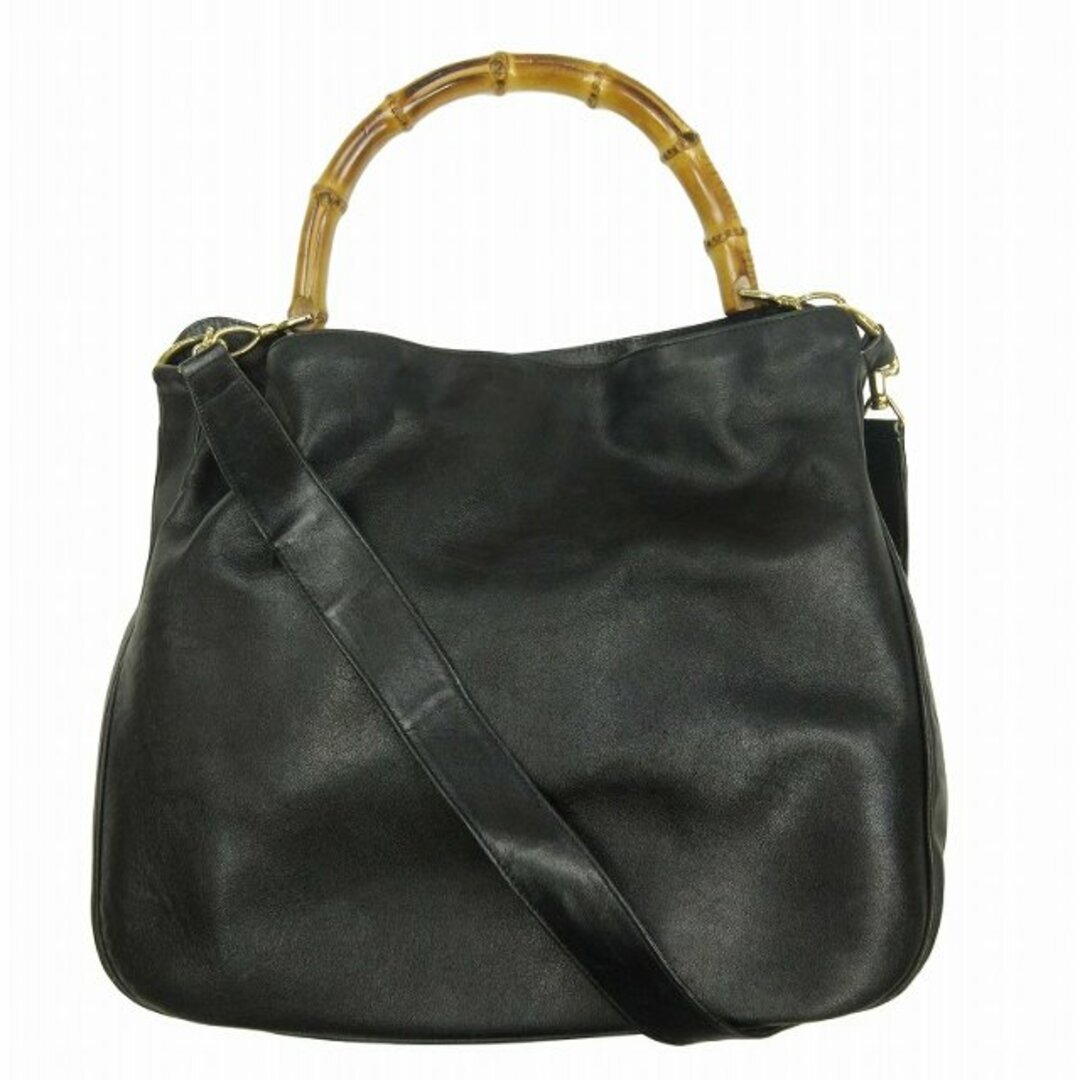 グッチ GUCCI バンブー 2WAY ハンドバッグ ショルダー バッグ カバン グッチ GUCCI バンブー 2WAY ハンドバッグ ショルダー バッグ カバン
