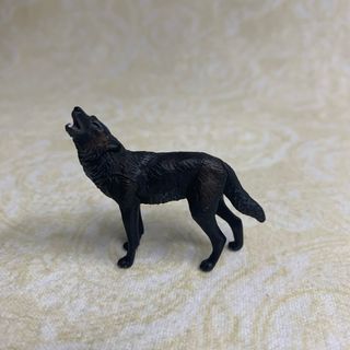 オオカミ　生き物　チョコQ 海洋堂　チョコエッグ　動物(キャラクターグッズ)
