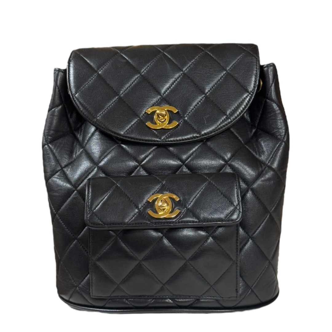 CHANEL - シャネル マトラッセ リュック・デイパック ラムスキン レディース CHANEL  中古