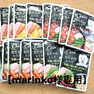 【marinko様専用】「シーザー自然素材」60g×合計16個(犬)