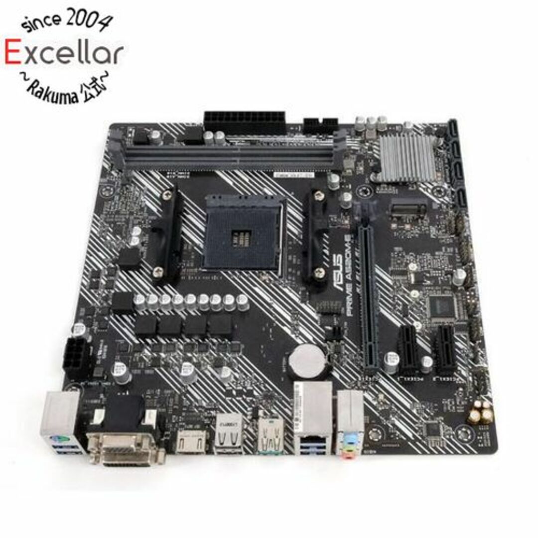 ANGELO GARBASUS(アンジェロガルバス)のASUS製 MicroATXマザーボード PRIME A520M-E SocketAM4 スマホ/家電/カメラのPC/タブレット(PCパーツ)の商品写真