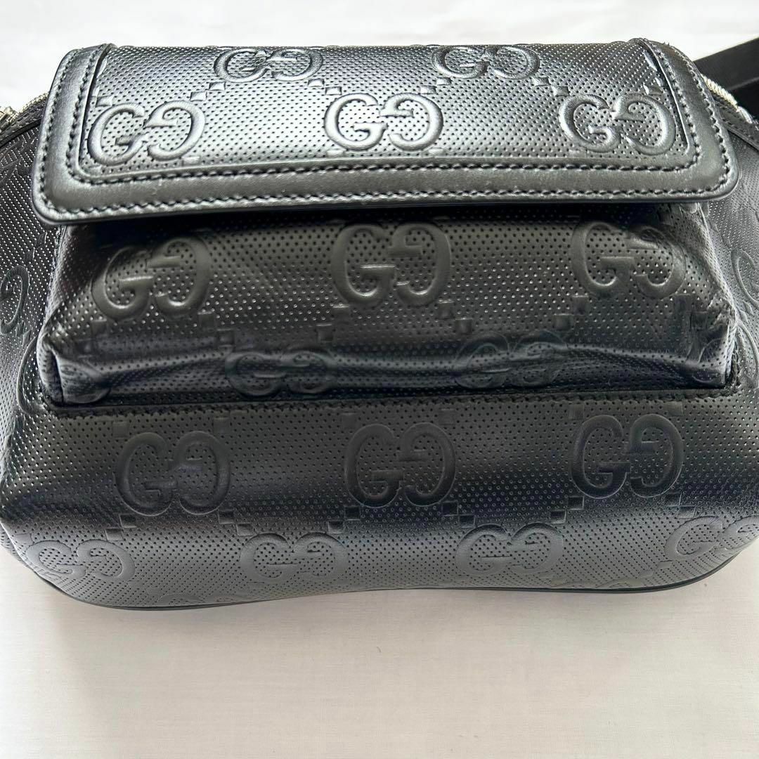 GUCCI - □極美品□GUCCI ボディバッグ ジャンボGG ショルダー GUCCI - □極美品□GUCCI ボディバッグ ジャンボGG ショルダー