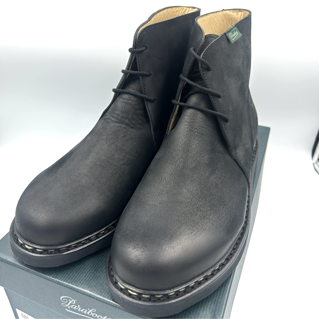 Paraboot - 【レア】パラブーツ BLOISブロア UK6 ブラック Paraboot - 【レア】パラブーツ BLOISブロア UK6 ブラック