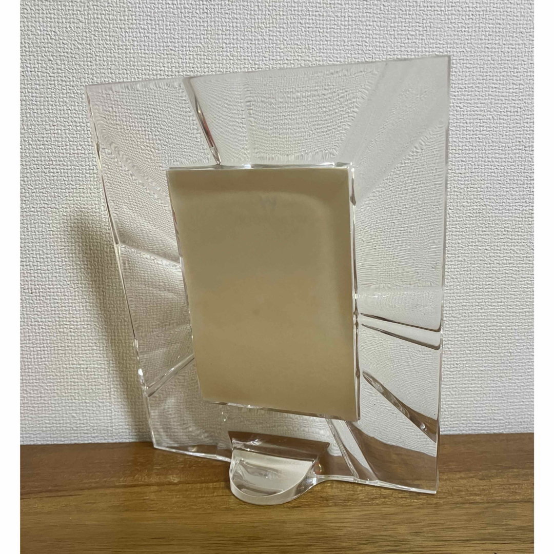 WEDGWOOD(ウェッジウッド)の英国王室御用達 WEDGWOOD クリスタル フォトフレーム 送料無料 インテリア/住まい/日用品のインテリア小物(フォトフレーム)の商品写真