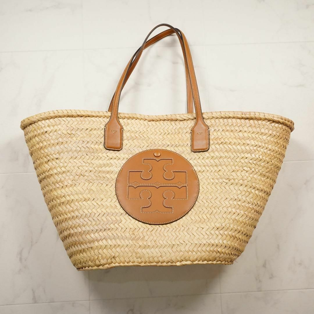 Tory Burch - 未使用級 TORY BURCH かごバッグ ラフィア Tory Burch - 未使用級 TORY BURCH かごバッグ ラフィア
