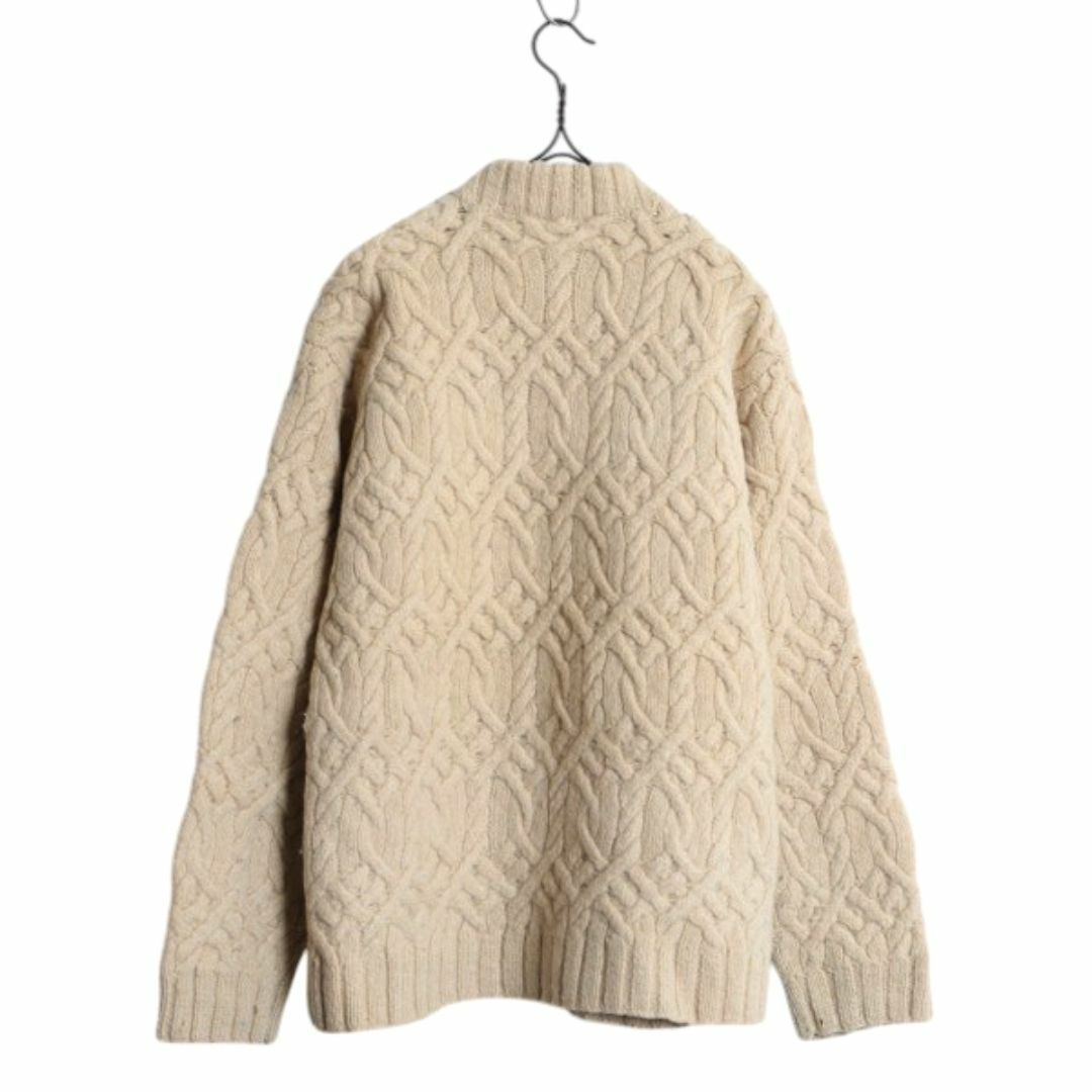90s 00s J CREW フィッシャーマン ウール ニット セーター メンズ XS レディース M / オールド ジェイクルー アラン ケーブル ナチュラルの通販 by 古着 ヴィンテージ ショップ ロングハイズ's shop|ラクマ 90s 00s J CREW フィッシャーマン ウール ニット セーター メンズ XS レディース M / オールド ジェイクルー アラン ケーブル ナチュラルの通販 by 古着 ヴィンテージ ショップ ロングハイズ's shop|ラクマ