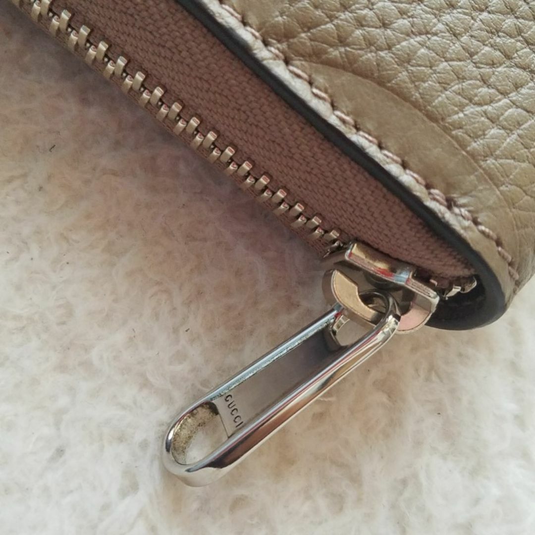 国内完売 GUCCI グッチ ジャンボGG ジップ アラウンド 長財布 トープ 国内完売 GUCCI グッチ ジャンボGG ジップ アラウンド 長財布 トープ