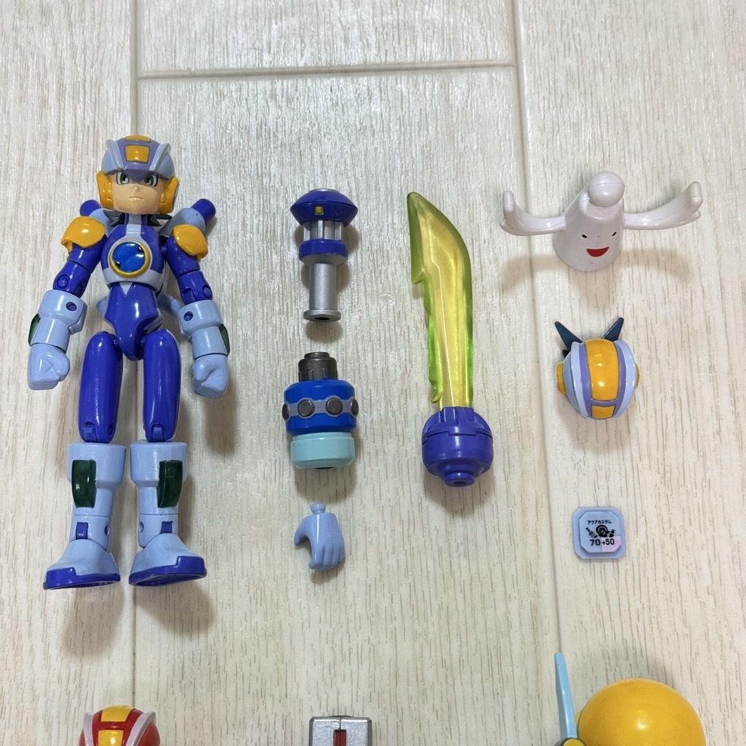 欠品なし】ロックマンエグゼ ロッキンアクション フィギュア 6体 欠品なし】ロックマンエグゼ ロッキンアクション フィギュア 6体