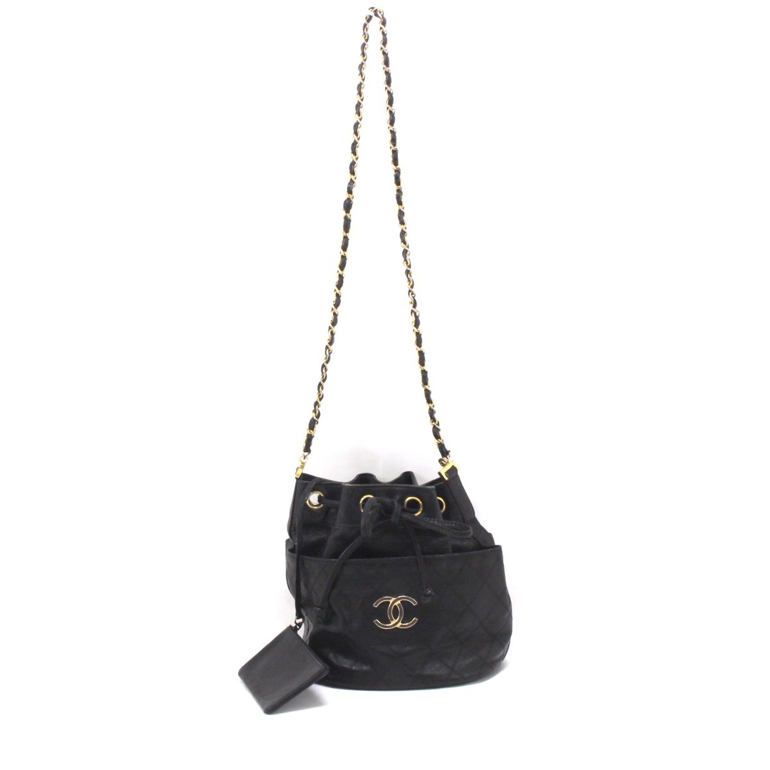 CHANEL - $$ CHANEL シャネル ポーチ付巾着型チェーンショルダーバッグ
