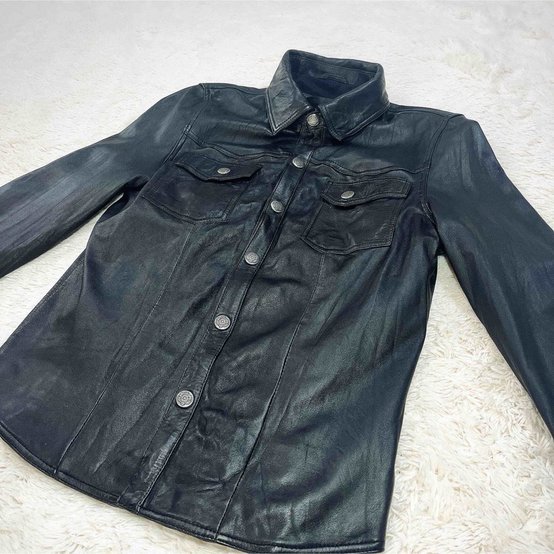 リュウグウレザー レザージャケット 本革 羊革 Liugoo Leathers リュウグウレザー レザージャケット 本革 羊革 Liugoo Leathers