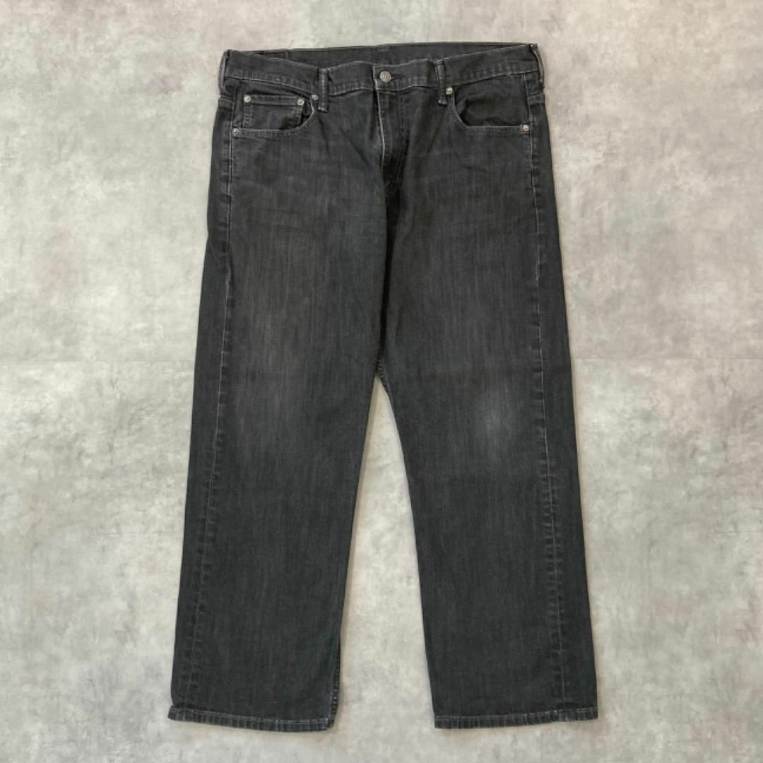 リーバイス569 W36 ブラックデニム パンツ 黒 ボトム 00s 12066 リーバイス569 W36 ブラックデニム パンツ 黒 ボトム 00s 12066