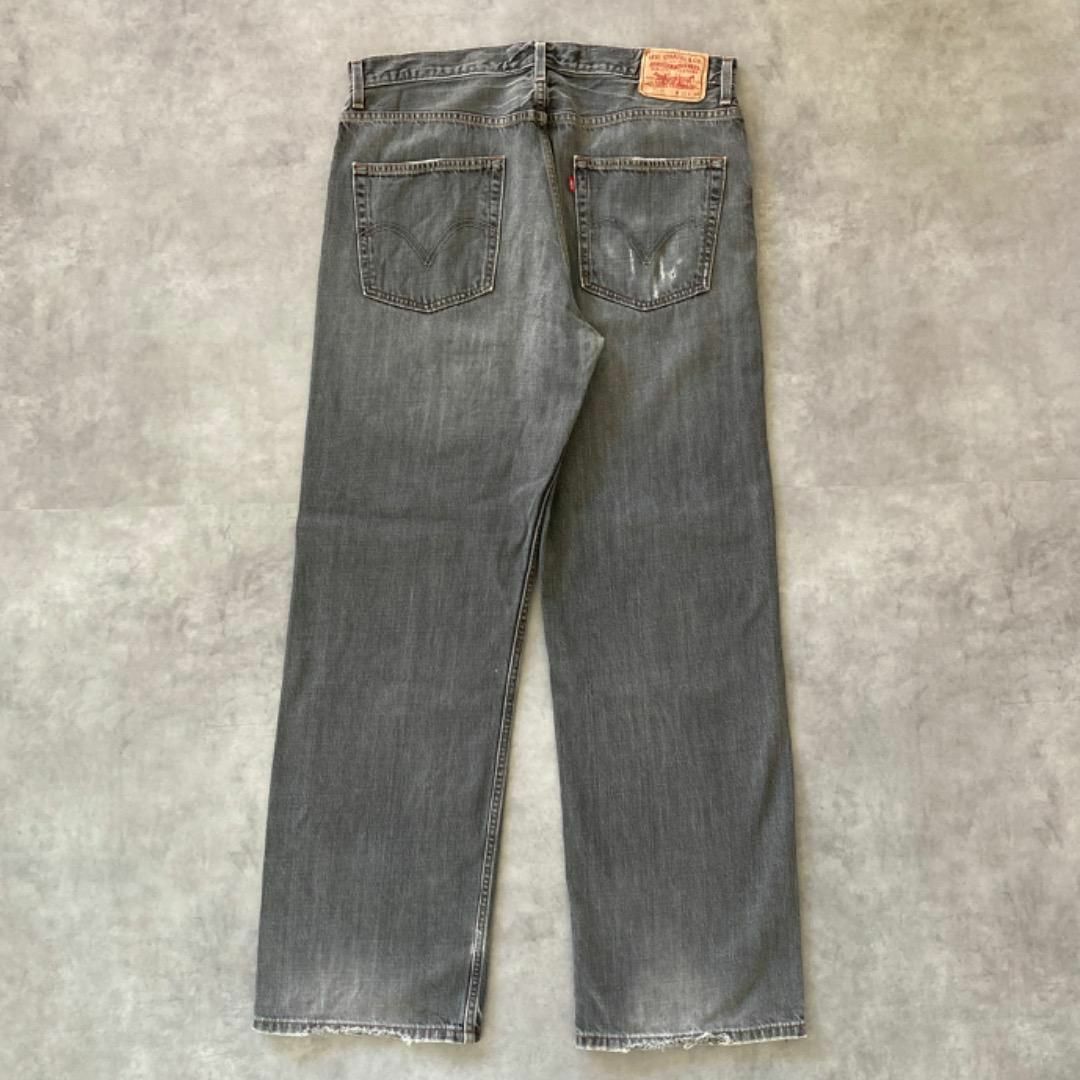 リーバイス569 W36 ブラックデニム パンツ 黒 ボトム 00s 12066 リーバイス569 W36 ブラックデニム パンツ 黒 ボトム 00s 12066