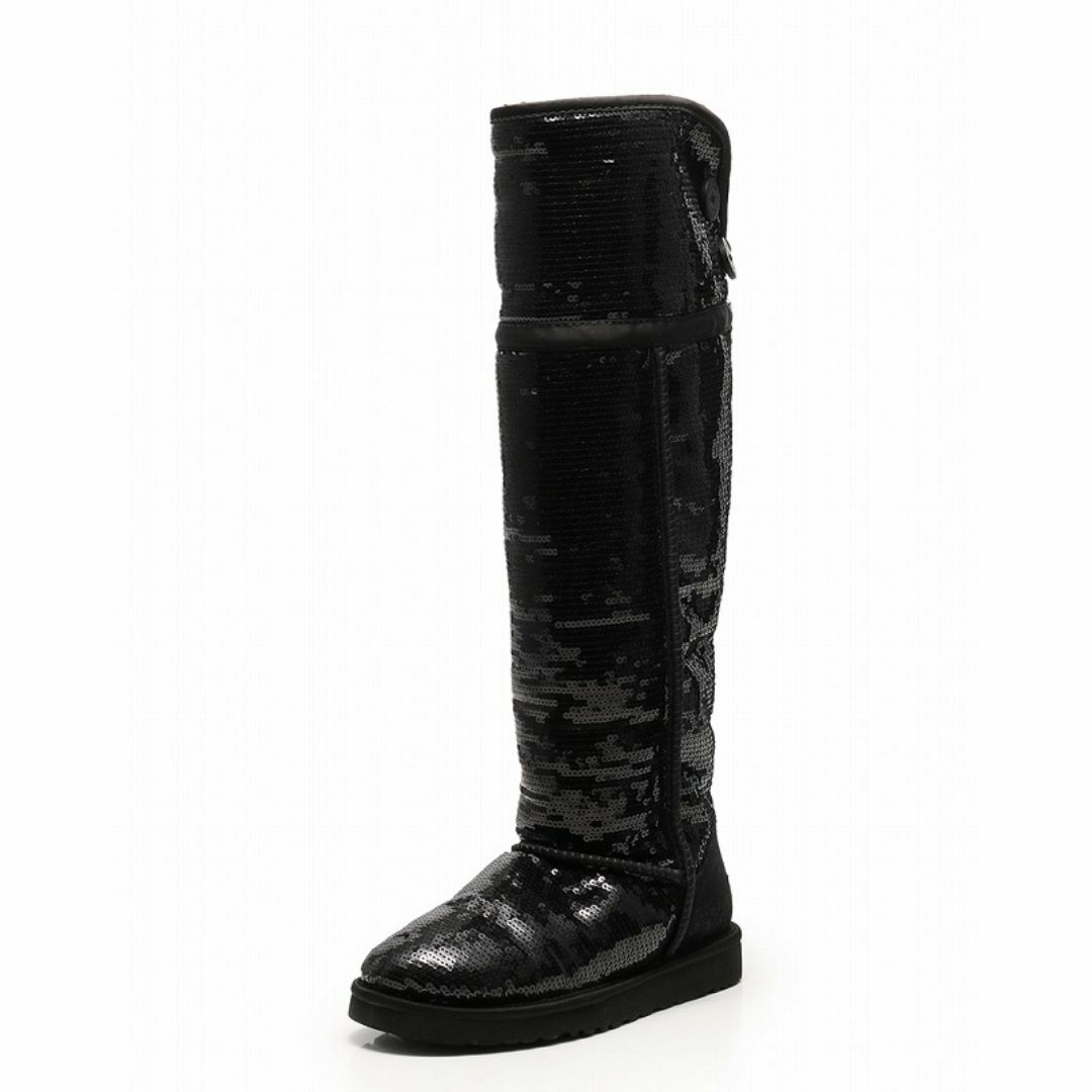 未使用アグUGGスパンコールムートンニーハイブーツ 未使用アグUGGスパンコールムートンニーハイブーツ