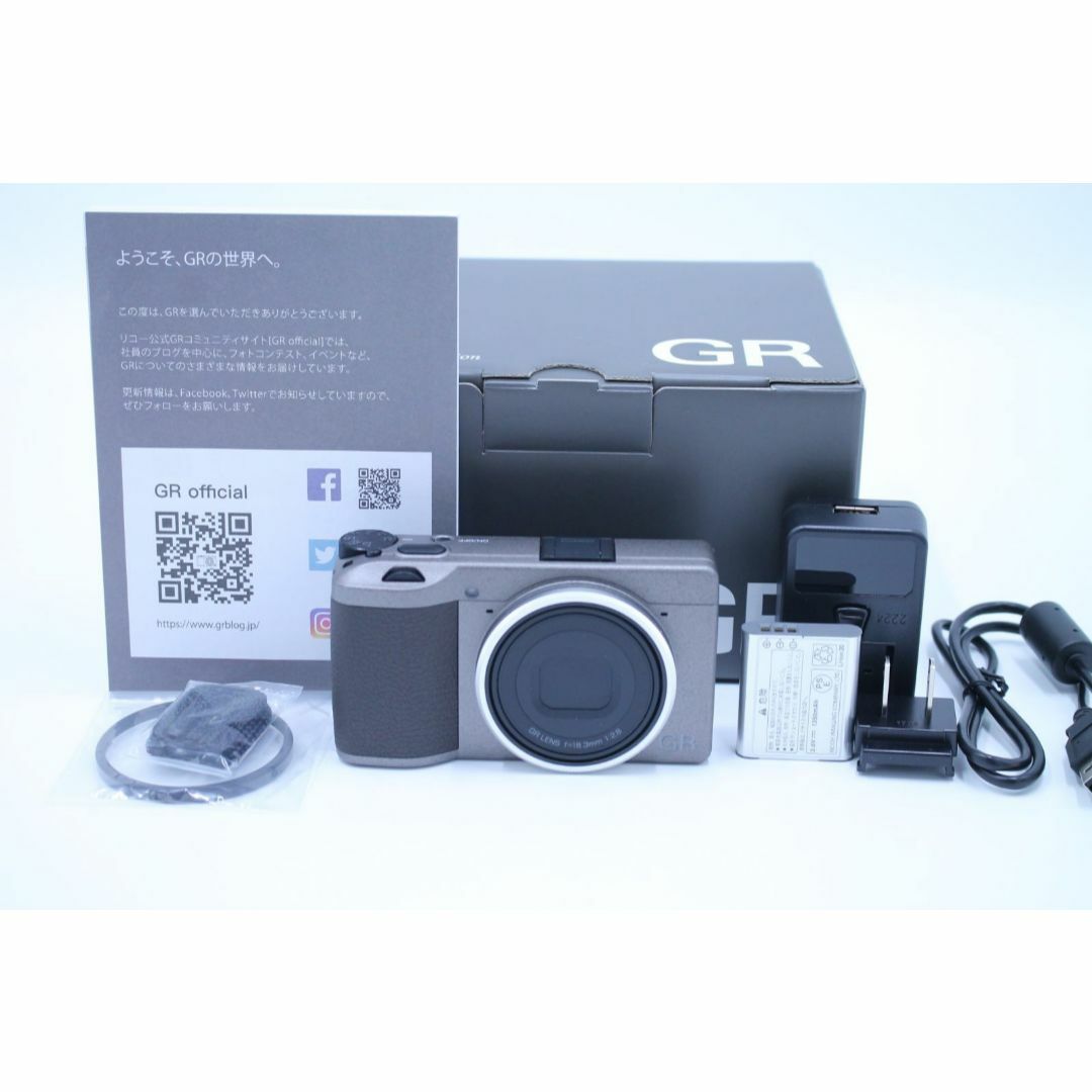 RICOH GR IIIx シャッター回数2000回以下 RICOH GR IIIx シャッター回数2000回以下
