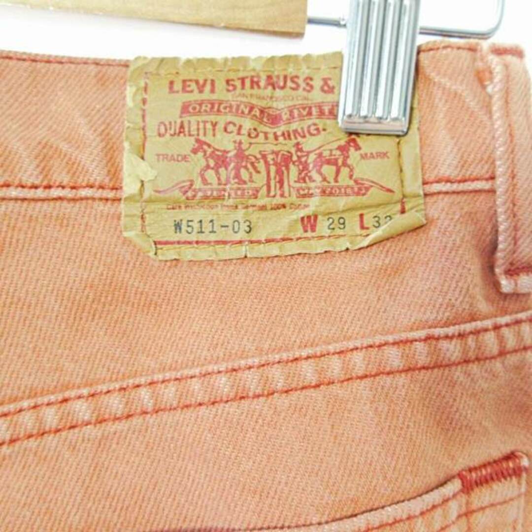 Levi's - リーバイス 511 カラー デニム パンツ ジーンズ Levi's - リーバイス 511 カラー デニム パンツ ジーンズ