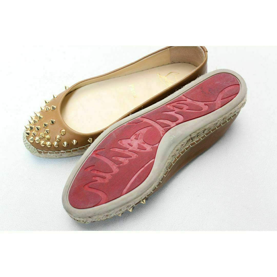 クリスチャン ルブタン エスパドリーユ(34)美品 クリスチャン ルブタン エスパドリーユ(34)美品