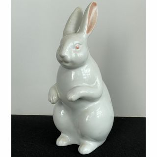 うさぎ ウサギ 兎 ラビット 陶磁器 オブジェ 九谷焼 干支 縁起