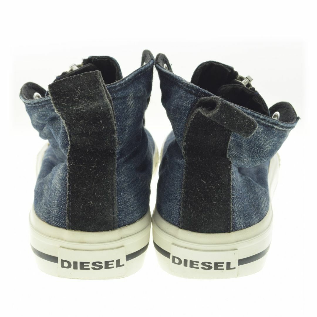 DIESEL - 【DIESEL】Y02567 S-ASTICO MZIP W デニム ハイカット DIESEL - 【DIESEL】Y02567 S-ASTICO MZIP W デニム ハイカット