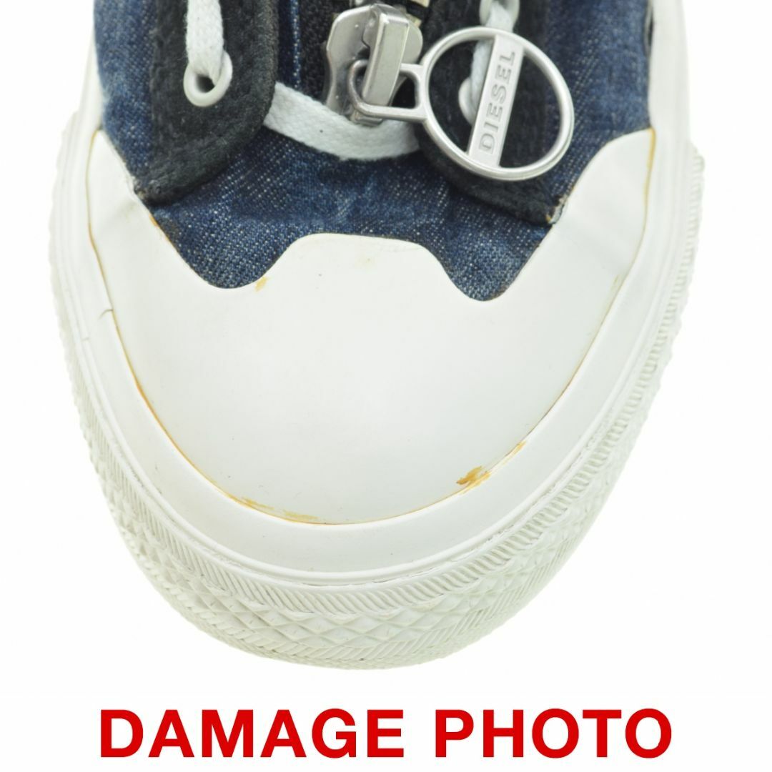 DIESEL - 【DIESEL】Y02567 S-ASTICO MZIP W デニム ハイカット DIESEL - 【DIESEL】Y02567 S-ASTICO MZIP W デニム ハイカット