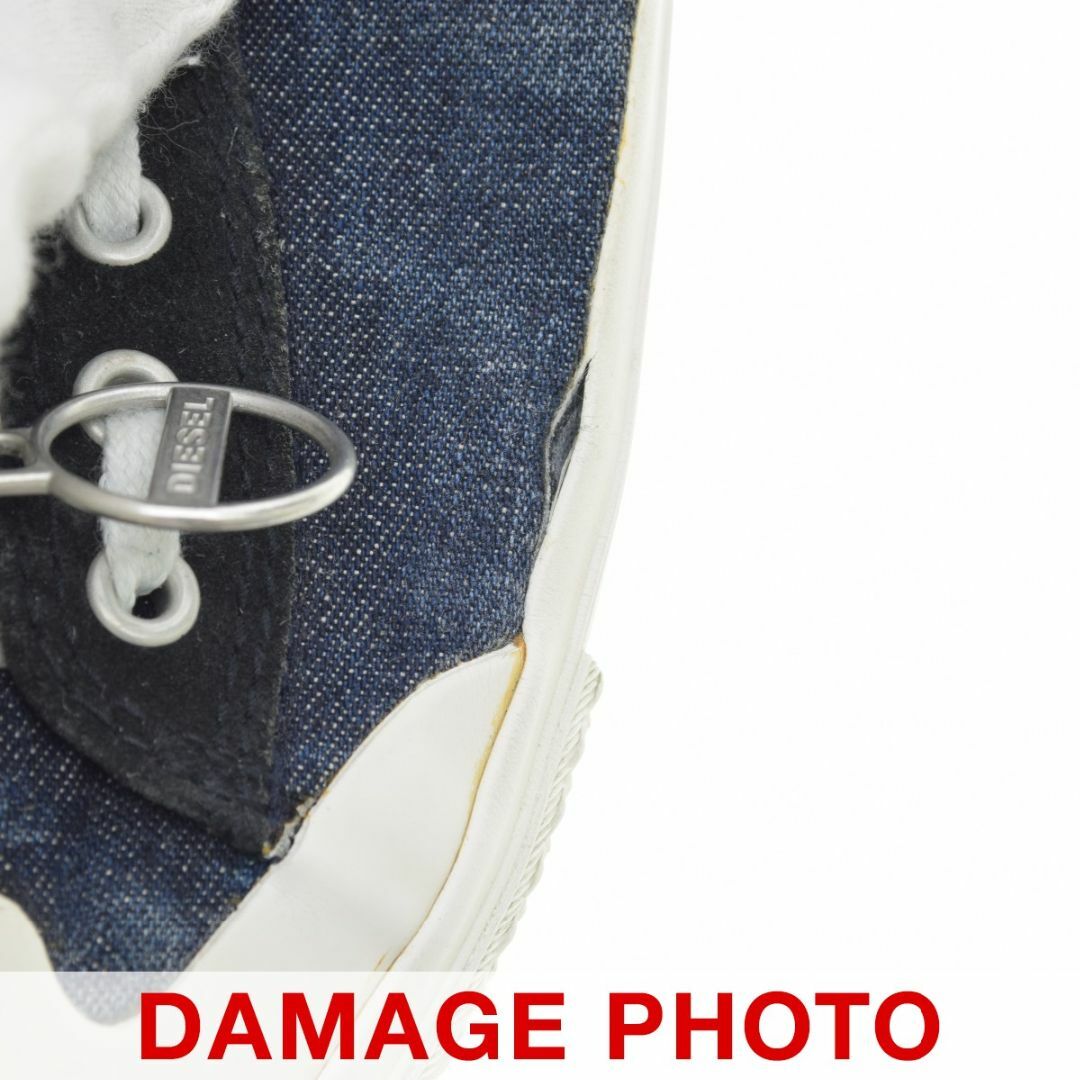 DIESEL - 【DIESEL】Y02567 S-ASTICO MZIP W デニム ハイカット DIESEL - 【DIESEL】Y02567 S-ASTICO MZIP W デニム ハイカット
