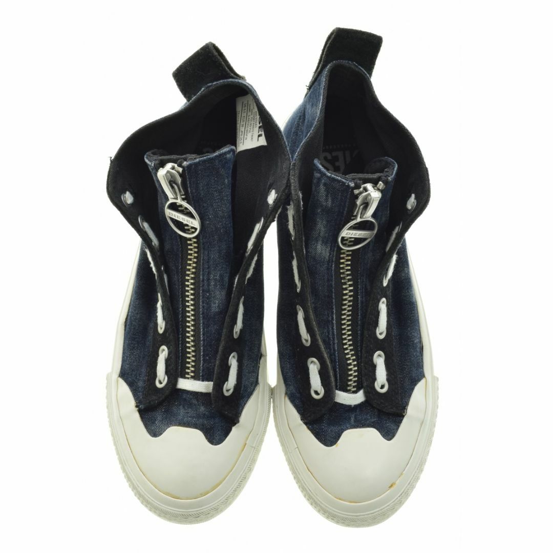 DIESEL - 【DIESEL】Y02567 S-ASTICO MZIP W デニム ハイカット DIESEL - 【DIESEL】Y02567 S-ASTICO MZIP W デニム ハイカット