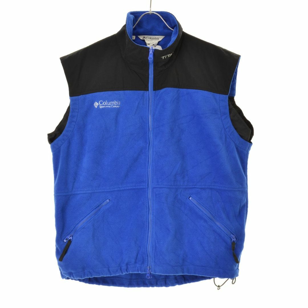 Columbia - 【COLUMBIA】90s〜 TITANIUM フリースベストの通販 Columbia - 【COLUMBIA】90s〜 TITANIUM フリースベストの通販